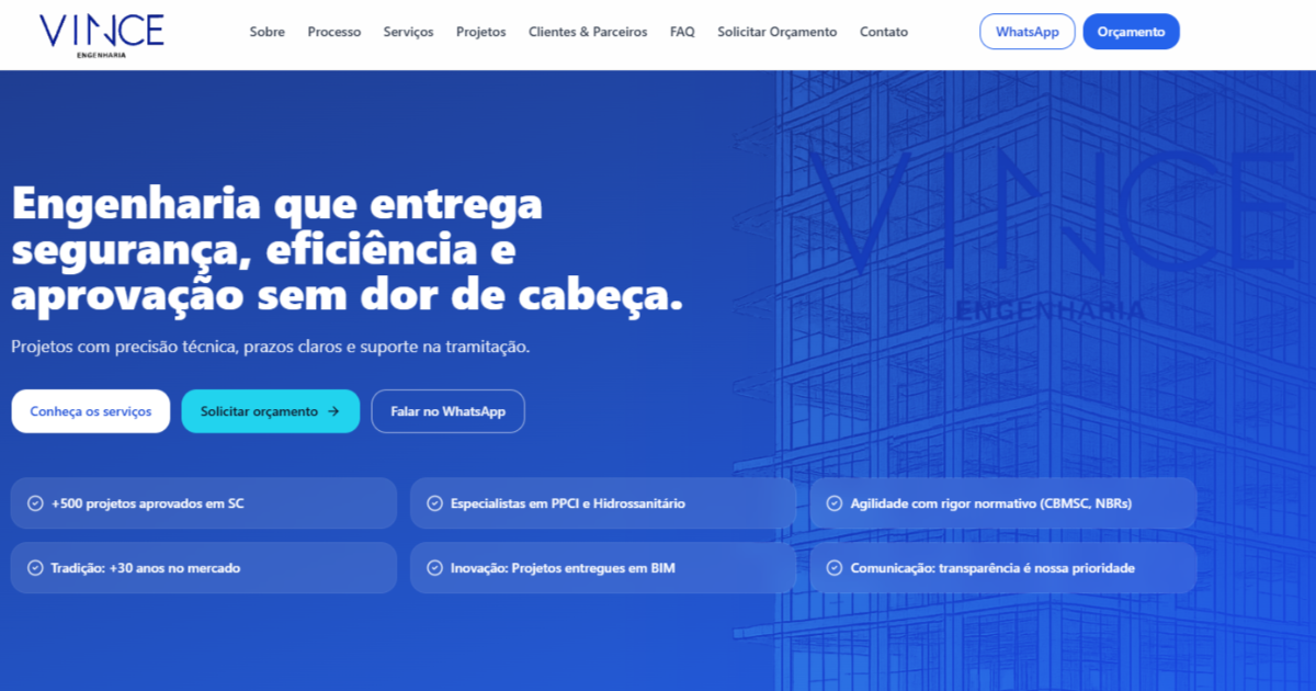 Foto de Vince Engenharia e Construções Ltda
